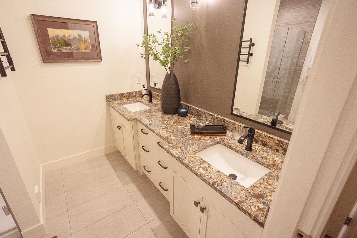 Bathroom renovation in Langley by Batzbuild