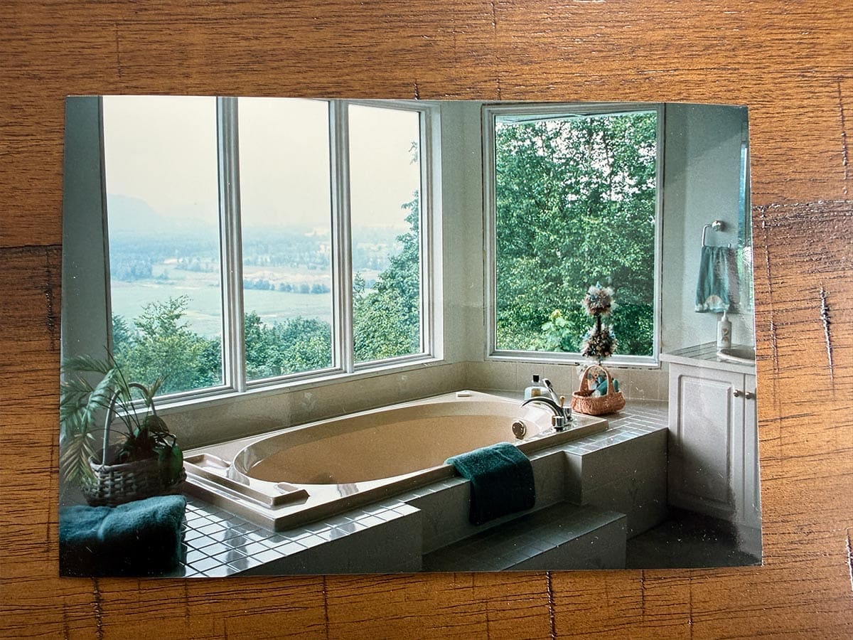 Before bathroom renovation in Chilliwack