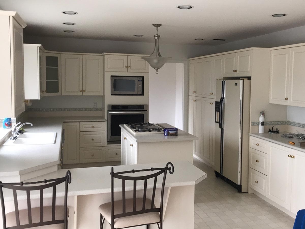 Before kitchen renovation Chilliwack