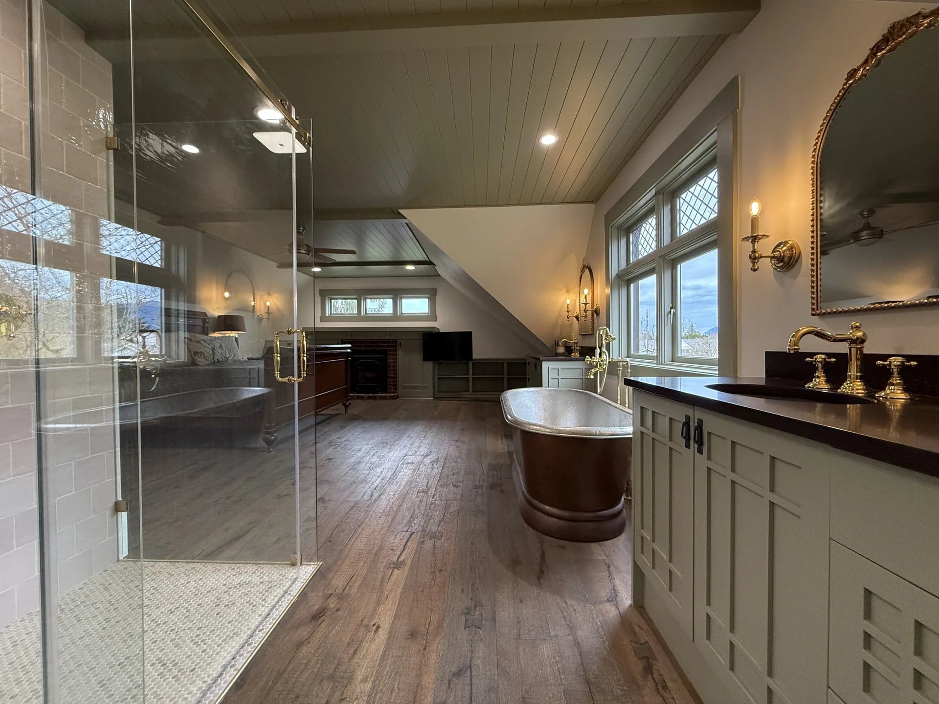 Luxury Home luxury bathroom renovation by Batzbuild in Chilliwack, BC